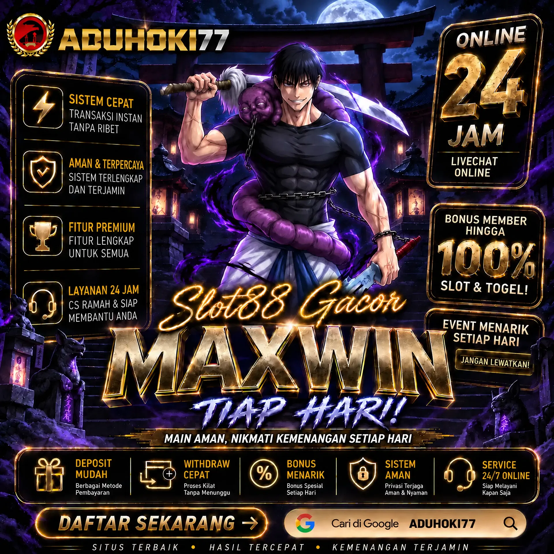 ADUHOKI77 - Akses SItus Slotgacor Dan Slot Online Terbaik Link Gacor Hari Ini